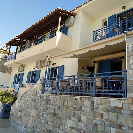 Hotel Kyma Skala Eresou Bagian luar foto