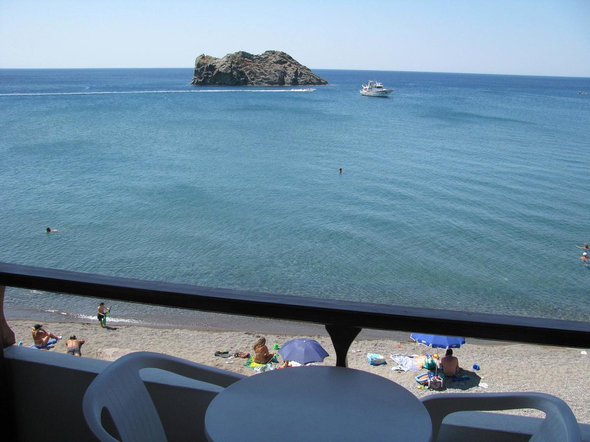 Hotel Kyma Skala Eresou Bagian luar foto