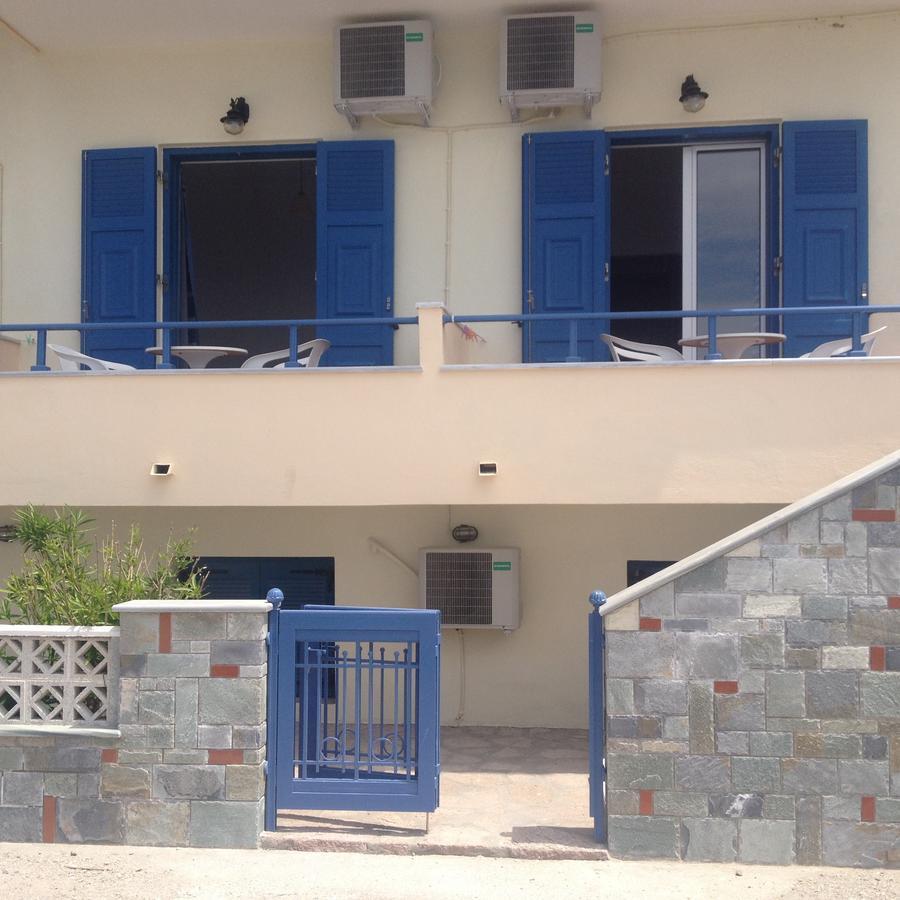 Hotel Kyma Skala Eresou Bagian luar foto