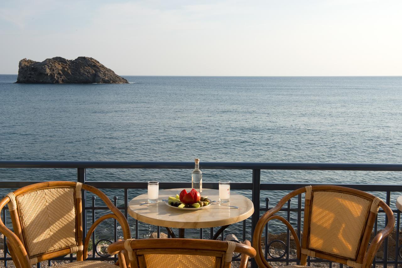 Hotel Kyma Skala Eresou Bagian luar foto