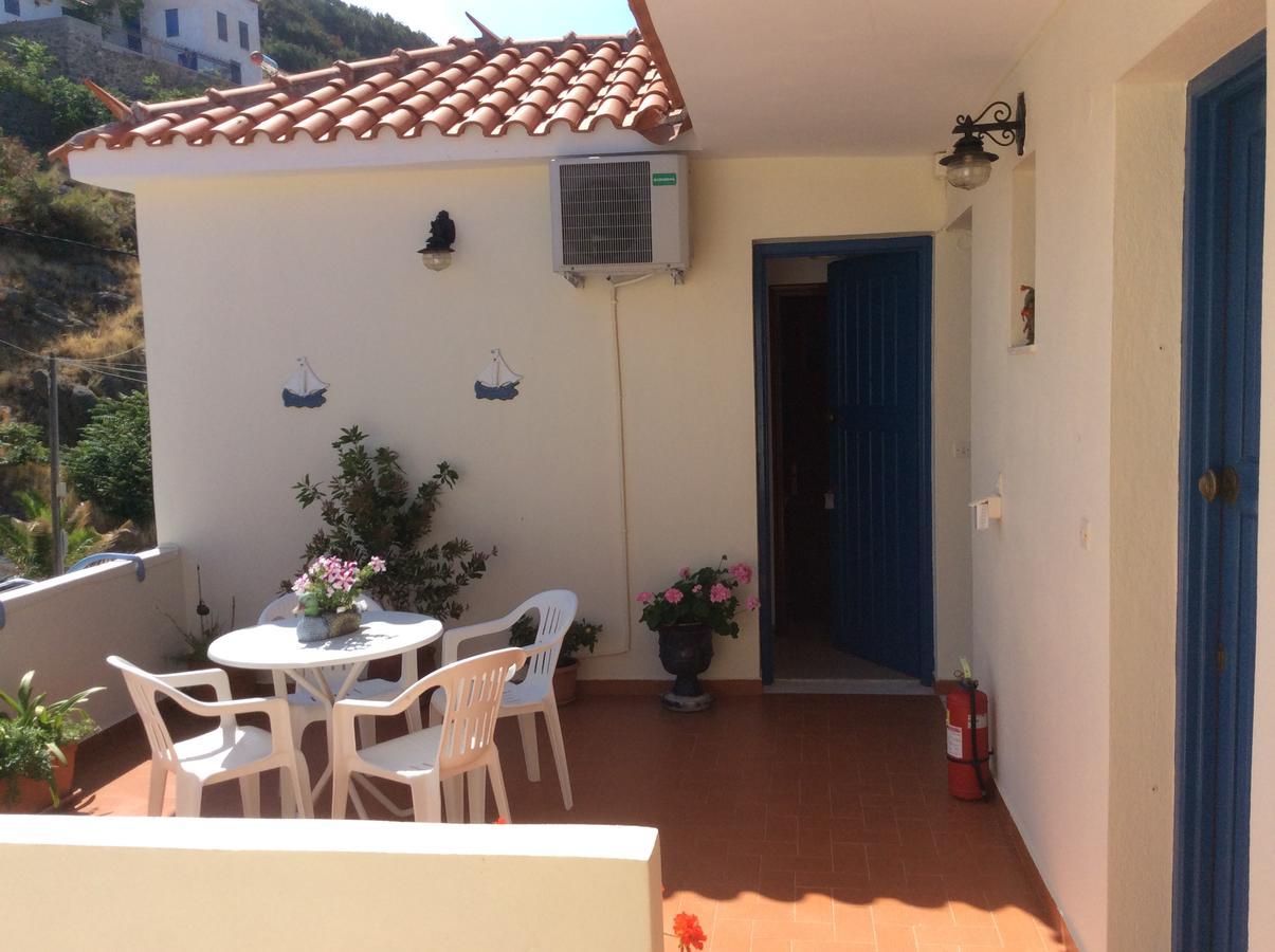 Hotel Kyma Skala Eresou Bagian luar foto
