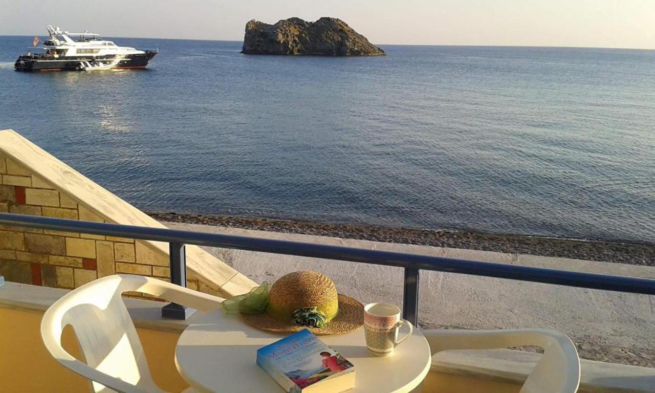Hotel Kyma Skala Eresou Bagian luar foto
